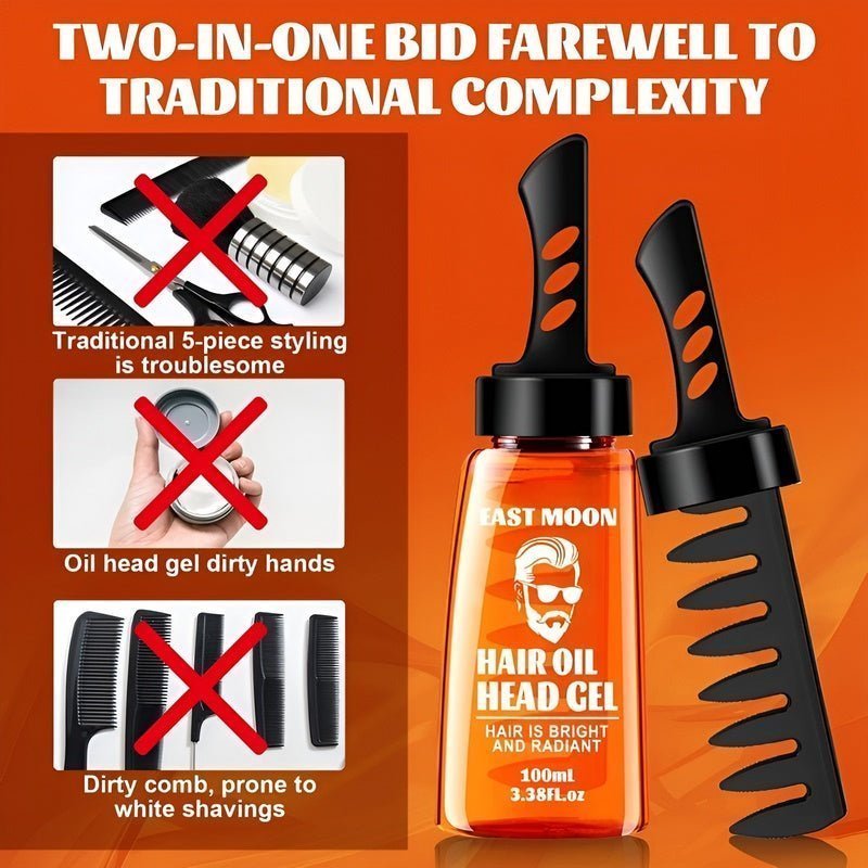 2 in 1 Hair Gel Comb - Omarm je jeugdige stijl - Azora
