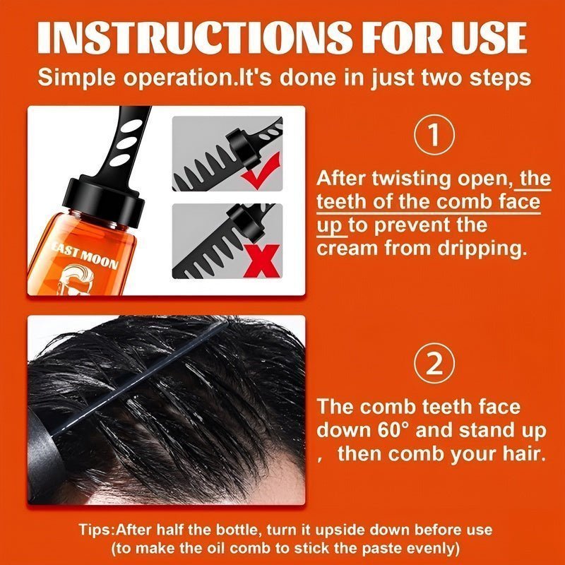 2 in 1 Hair Gel Comb - Omarm je jeugdige stijl - Azora