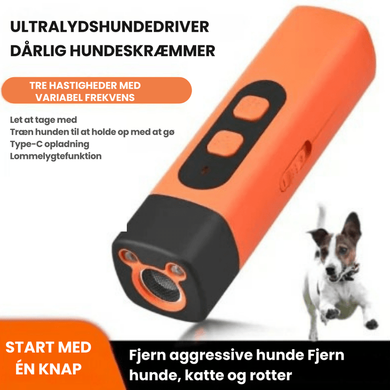 BarkShield™ – Stop gøen straks & træn din hund på en skånsom måde!