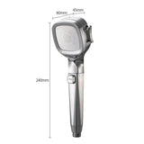 AquaPulse™ - Douchekop met 4 standen en aan - /uitschakelaar - Azora