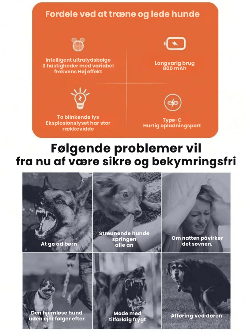 BarkShield™ – Stop gøen straks & træn din hund på en skånsom måde! - Azora