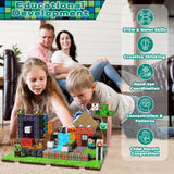 BrainiBlocks™ (200 stk) – Magnetisk Byggeleg for Kreative Sind! - Azora