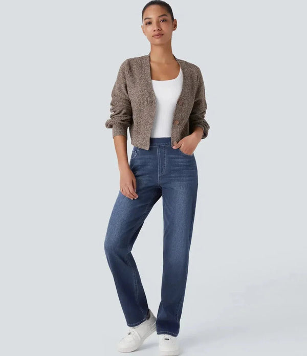 ComfortFit™ - Elastische & Comfortabele Broek Met Hoge Taille - Azora