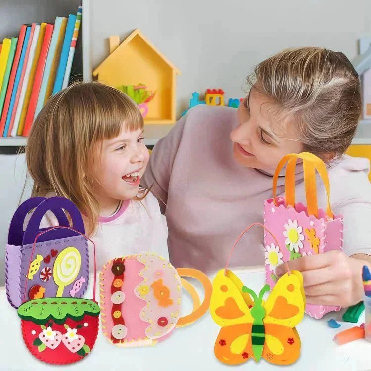 DIYBag™ (4+4 FREE) – Let children design their own bags! - Levora