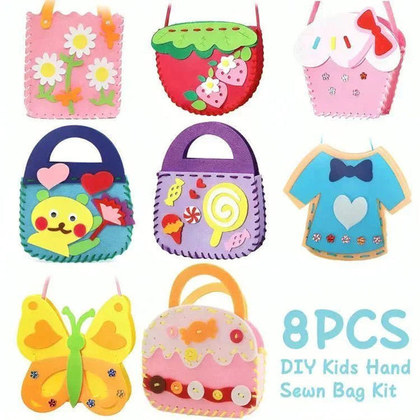 DIYBag™ (4+4 GRATIS) - Laat kinderen hun eigen tasjes ontwerpen - Azora