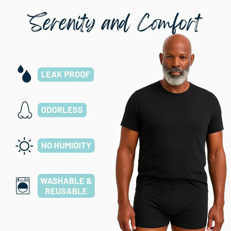 DryGuard™ - Ultra - absorberende inkontinens boksershorts - Azora