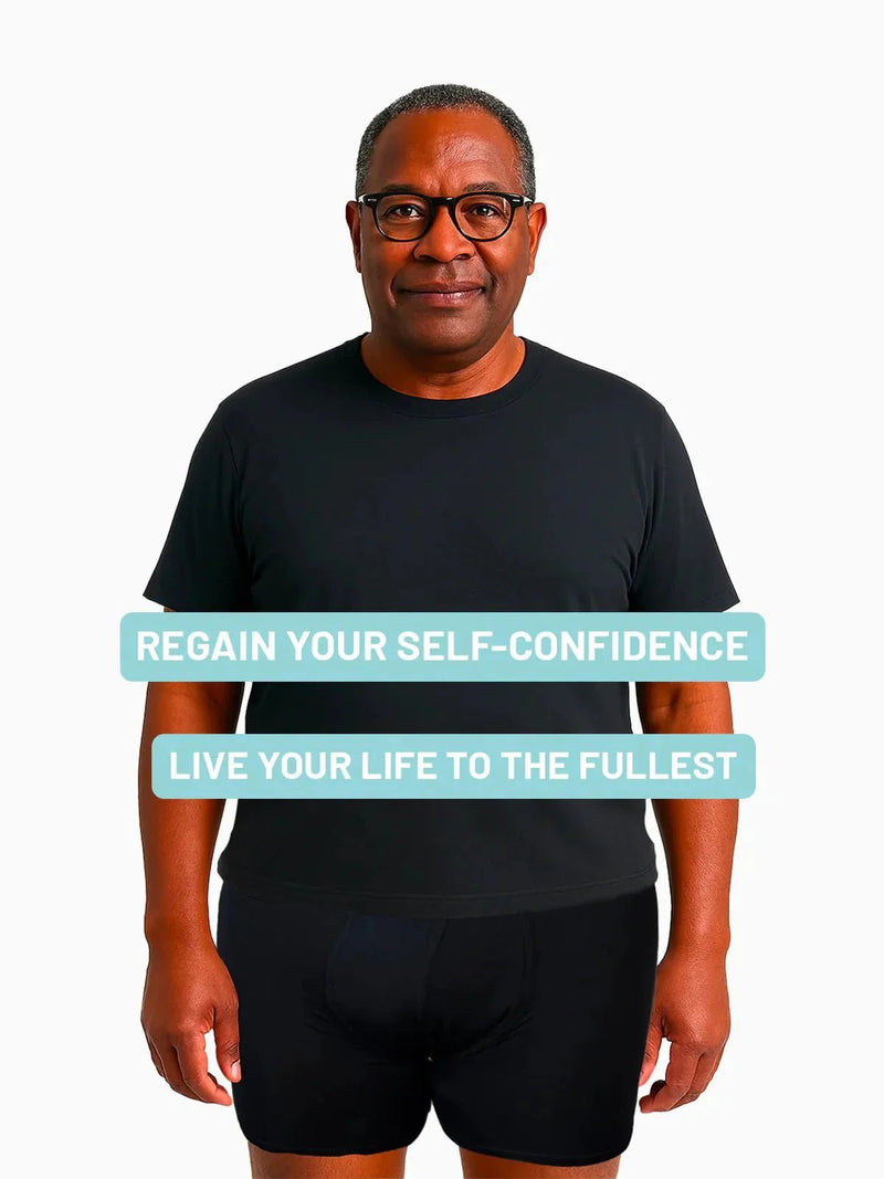 DryGuard™ - Ultra - absorberende inkontinens boksershorts - Azora