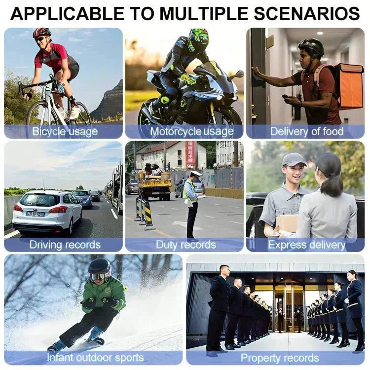 FlexiCam™ - Draagbare HD - fietscamera - Azora