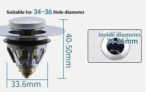 Flixfilter™ - Universeel afvoerfilter - Azora