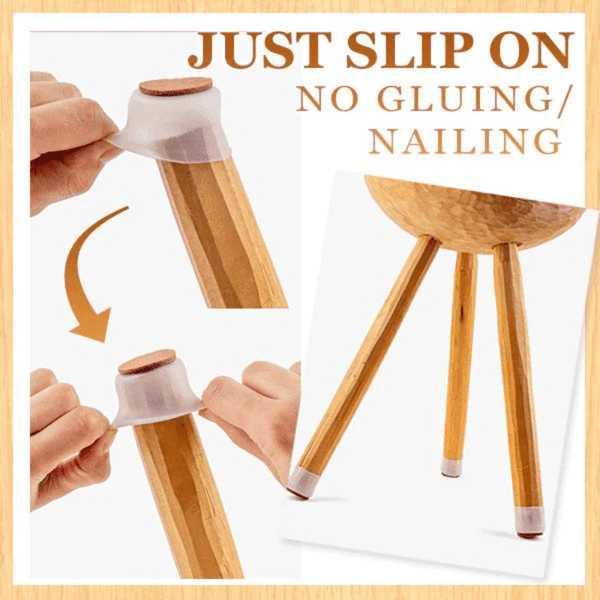 FloorProtect™ - Beschermhoezen voor stoel - en tafelpoten - Azora