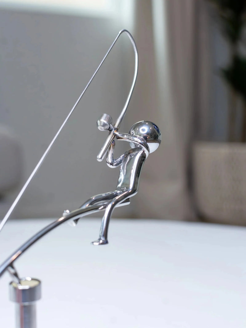 HookedBalance™ – Unique fisherman sculpture & stylish balance decor! - Levora