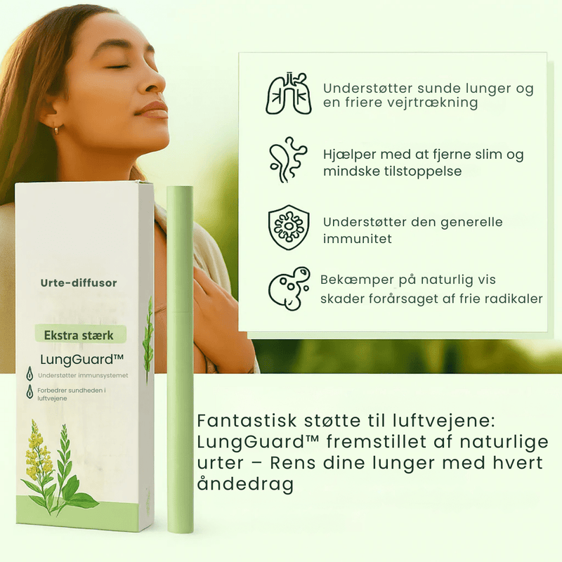 LungGuard™ – Rens dine lunger & træk vejret lettere! - Azora