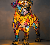 PawGlow™ - Hundelampe i harpiks – kunstnerisk og dekorativ - Azora