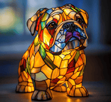 PawGlow™ - Hundelampe i harpiks – kunstnerisk og dekorativ - Azora