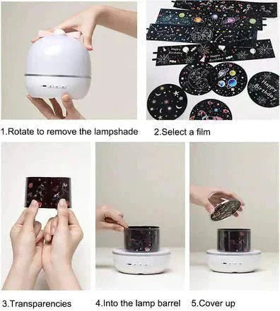 Shineprojector™ - Unieke nachtlamp voor kinderen - Azora