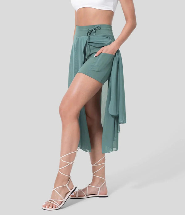 Sorella™ - De Elegante & Luchtige Maxi Rok - Azora