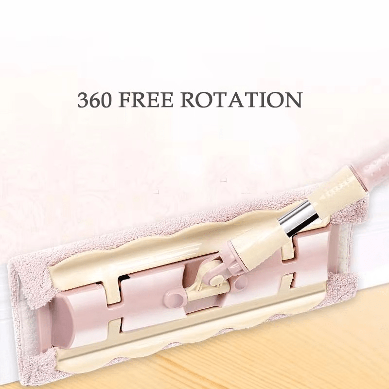 SteelMop Pro™ - Flad moppe med rustfri stål skaft - Azora